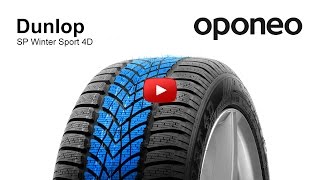 Reifen Dunlop SP Winter Sport 4D ○ Winterreifen ○ Oponeo™ - YouTube