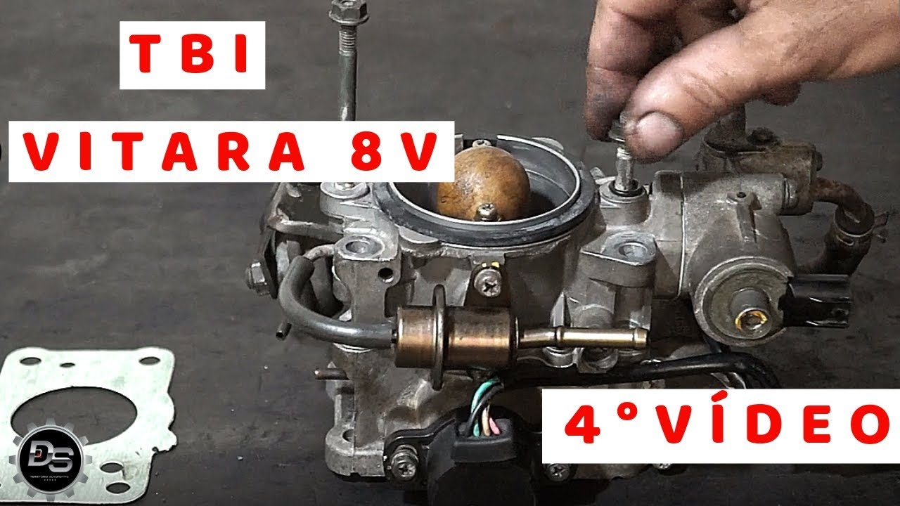 Regulagem do corpo de borboleta  no Vitara 97 - 8 V - Suzuki
