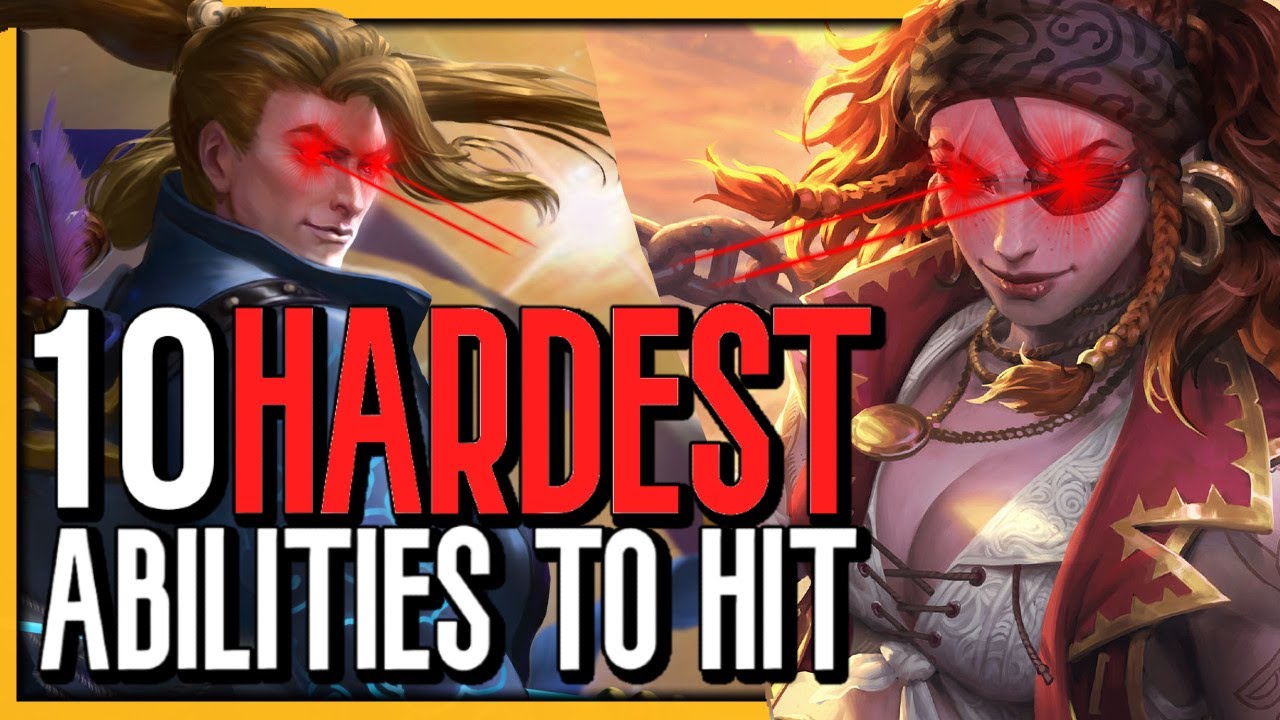SMITE - Top 10 HARDEST Abilities To Hit