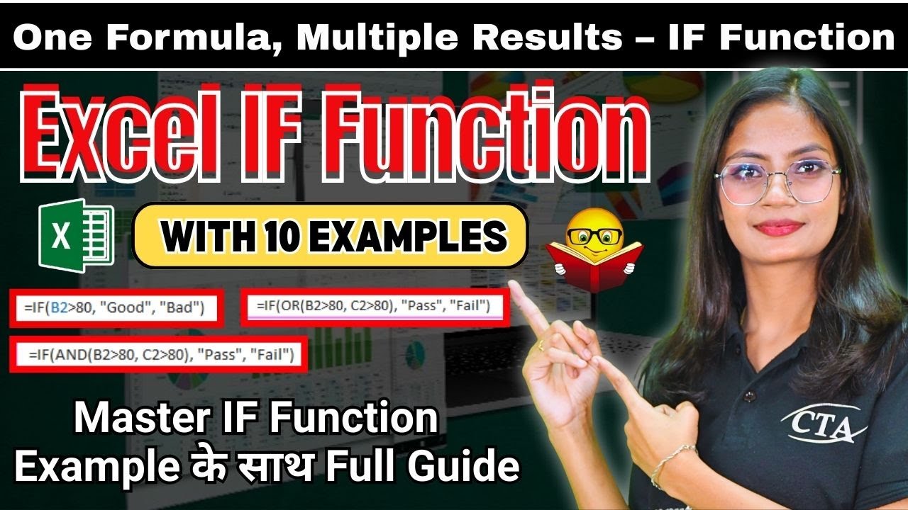Excel IF Functions | Learn IF, Nested IF & Multiple IF Conditions | Computer Tech Academy