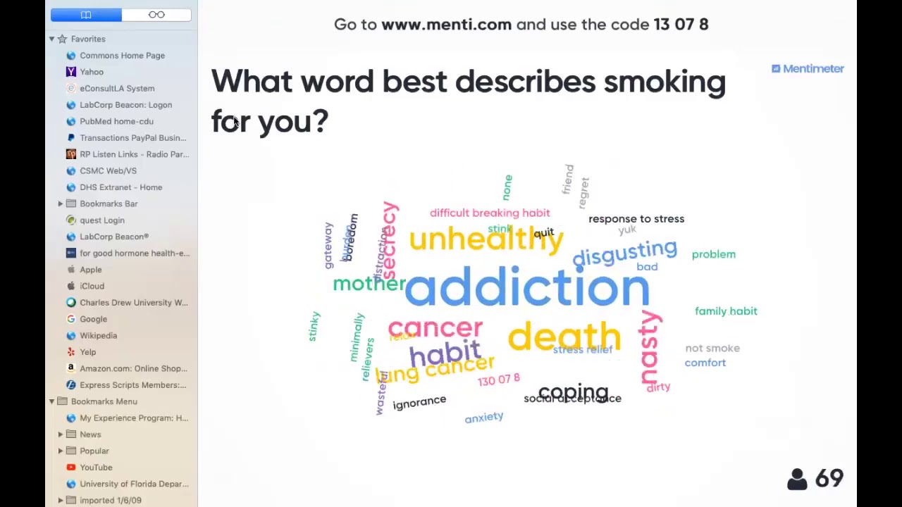 Characteristics of Persons Who Smoke and Smokers Who Use Other Substances