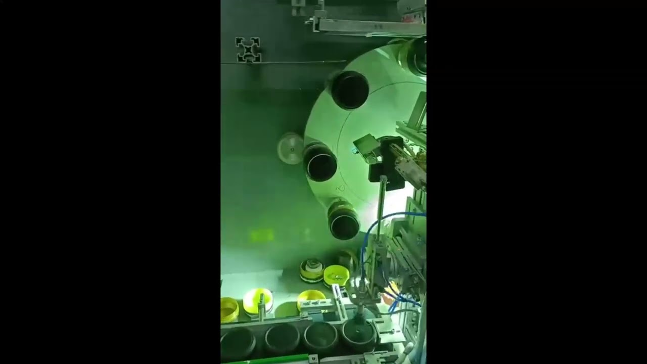 Automatic Wax Cup Screen Printing Machine / Otomatik Wax Kapağı Serigrafi Baskı Makinesi