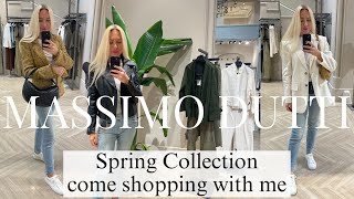 MASSIMO DUTTI  HAUL TRY ON SPRING COLLECTION | COME SHOPPING WITH ME TO MASSIMO DUTTI