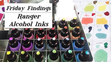 Using Ranger Alcohol Inks With Pardo Translucent Polymer Clay-Friday Findings