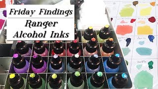 Using Ranger Alcohol Inks With Pardo Translucent Polymer Clay-Friday Findings