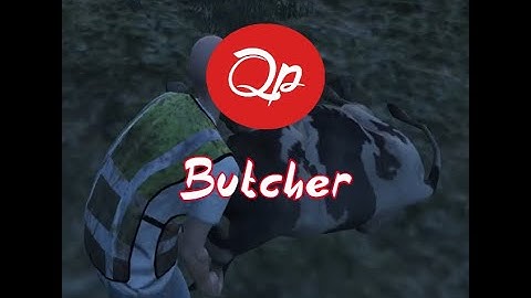 QP-BUTCHER | BEST SCRIPT TO PRODUCE MULTIPLE TYPES OF MEATS | [ESX AND QBCORE]