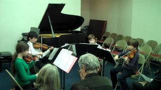 David Stone Miniature Quartet No. 1 in A minor (Third movement)