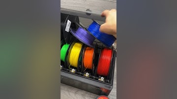 UNLIMITED COLORS from one BAMBU LAB AMS?! 🌈 #3dprinting #3dprinter #shorts