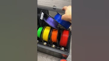 UNLIMITED COLORS from one BAMBU LAB AMS?! 🌈 #3dprinting #3dprinter #shorts