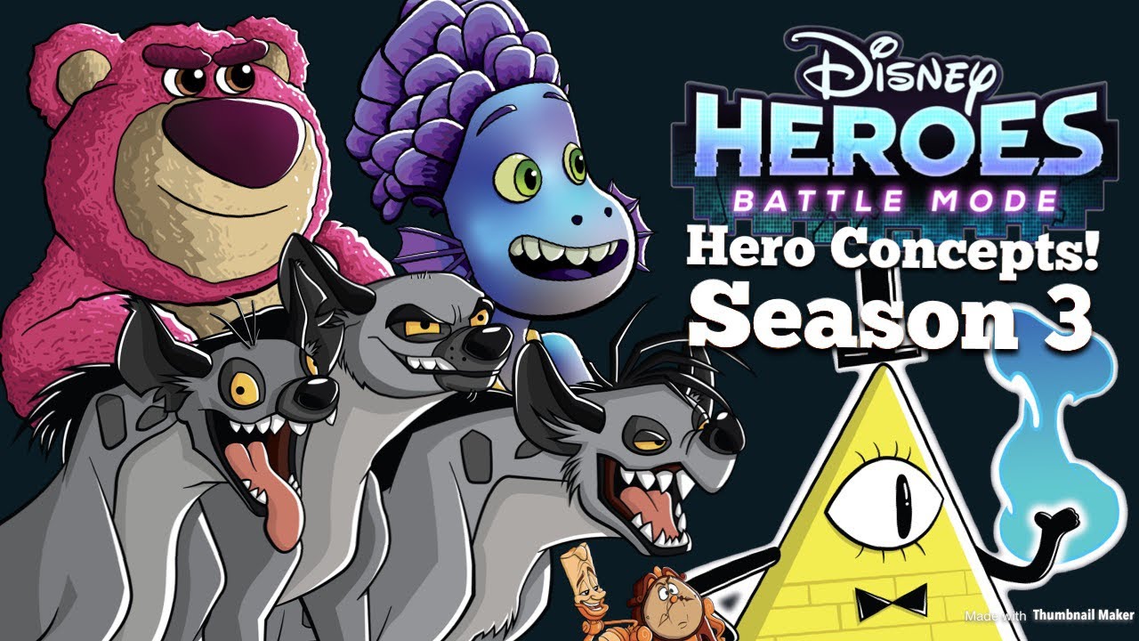 Endless. world's most unlikely concept - Hero Concepts - Disney Heroes:  Battle Mode