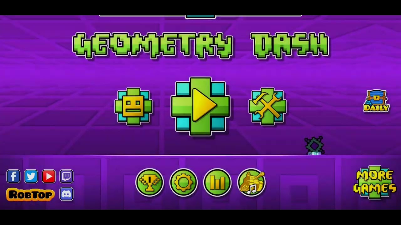 Playing Geometry Dash Part 1 Nine Circles Practices and Runs - YouTube