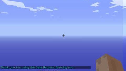 Working Round Stargate in Minecraft