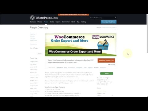 WooCommerce Order Export Free Plugin