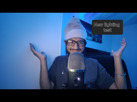 ASMR New lighting test!