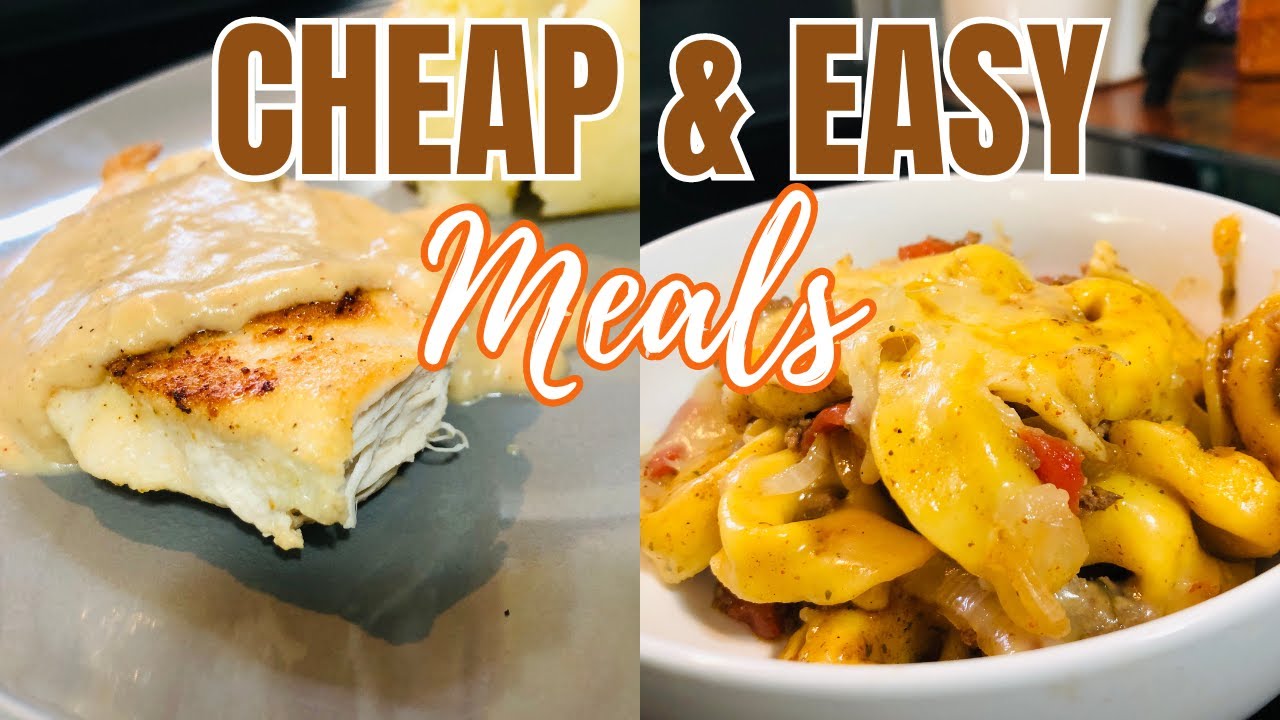 $5 DINNERS | BEST Quick & Easy Cheap Meal Ideas | Affordable Dinner ...