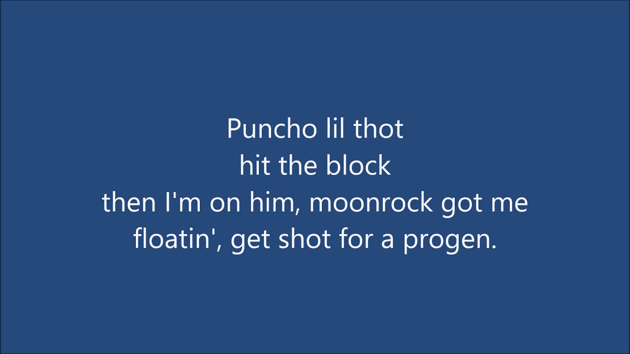 QUIN NFN Straight Thru (Official Lyrics) YouTube