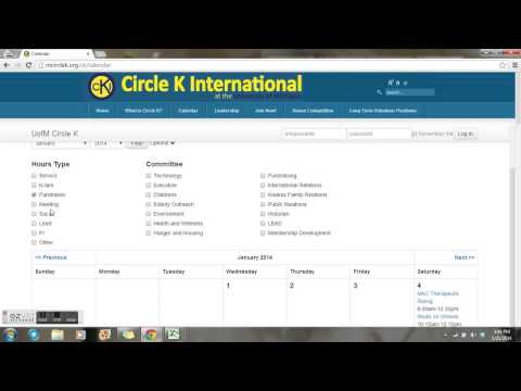 How to use the Circle K Website