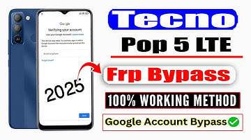 Tecno Pop 5 Lte Frp Bypass 2025 ✔ Tecno Pop 5 Lte (Bd4a) Frp Bypass✔ Apps Not Opening✔ Android 11✔