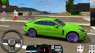 Driving Porsche Panamera Simulator In The City - Driving School Sim - Car Game Android Gameplay 2 screenshot 5