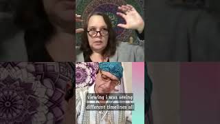 I saw different timelines while remote viewing. #timelines
