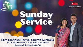 Sunday Morning Service | 02nd Aug 2026 | Ps. Sabina Jebadurai