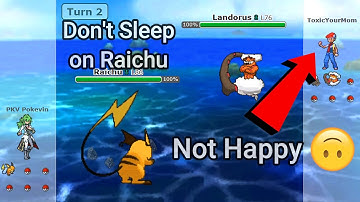 Raichu Destroys this Toxic Player! (Pokemon Showdown Random Battles) (High Ladder)