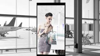 HKIA admire Magazine DOOH Mockup