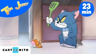 Tom e Jerry | Compilação de caos na vizinhança | #Nova #Série | Cartoonito