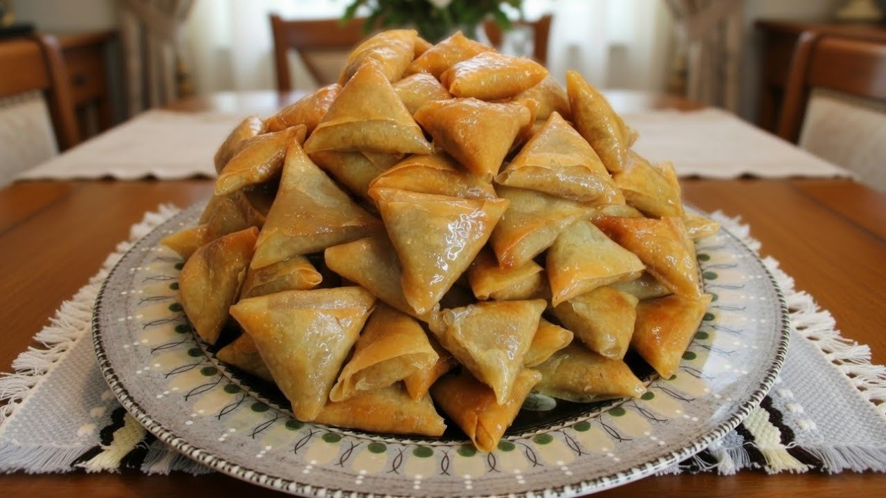 صمصة زمنية بورقة الملسوقة الدياري 🇹🇳 بنينة، مقرمشة واقتصادية بأقل التكاليف