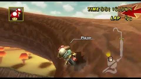 [MKW TAS] Maple Treeway (No Glitch) Lap 1 - 43.339