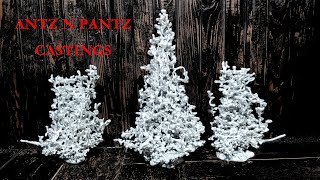 These Make Great Christmas Gifts // 3 Texas Fire Ant Mound Aluminum Sculpture // ASMR