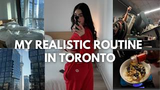 MY FITNESS ROUTINE IN TORONTO |  NPC Fit Model: Glute Workout, Meals & Ultrahuman Feedback