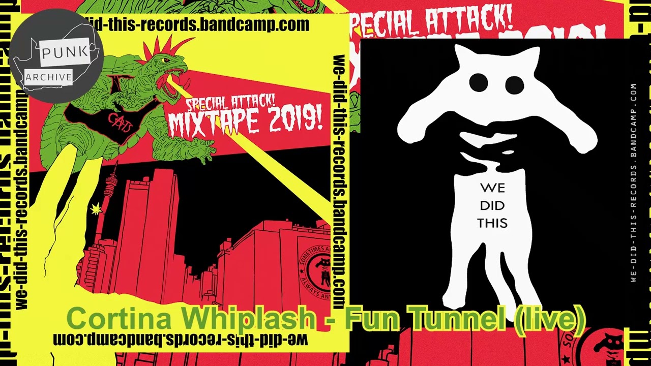 Cortina Whiplash - Fun Tunnel (live) [The Punk In South Africa Archive]