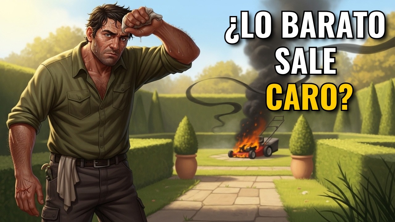 El Jardinero que solo compraba Herramientas de Calidad (Lo barato sale caro)
