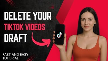 How to Delete Draft Videos on TikTok (Quick & Easy Tutorial 2025)