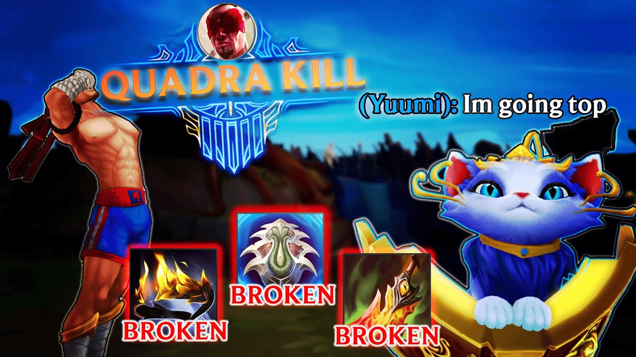 CAN THE RANK 1 LEE SIN WIN WITH A YUUMI TOP??