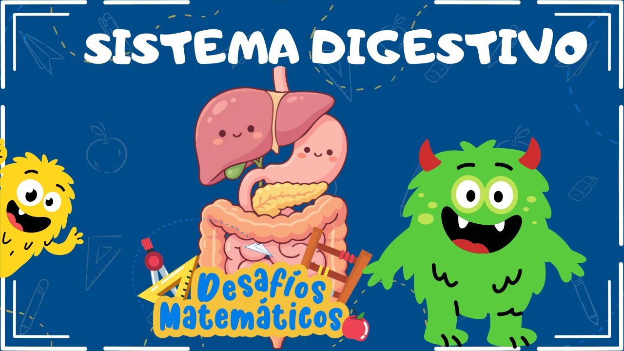 El Sistema Digestivo para Niños 🍎 | El Viaje de la Comida por el Cuerpo Humano #primaria #educacion