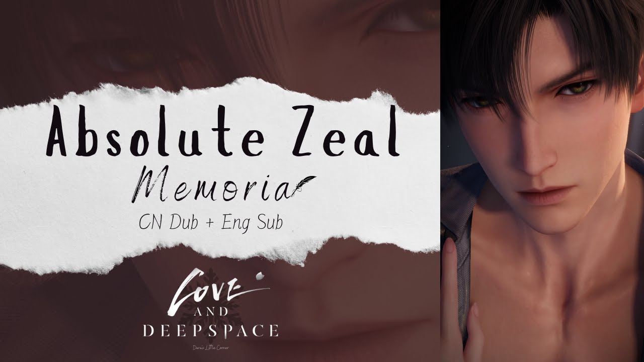 Chinese Dub + Eng Sub | 4K] Love and Deepspace - Zayne - Absolute