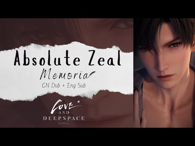 Chinese Dub + Eng Sub | 4K] Love and Deepspace - Zayne - Absolute