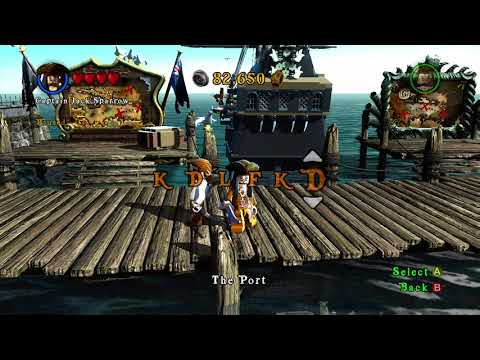LEGO Pirates of the Caribbean: ALL CHEAT CODES: part2