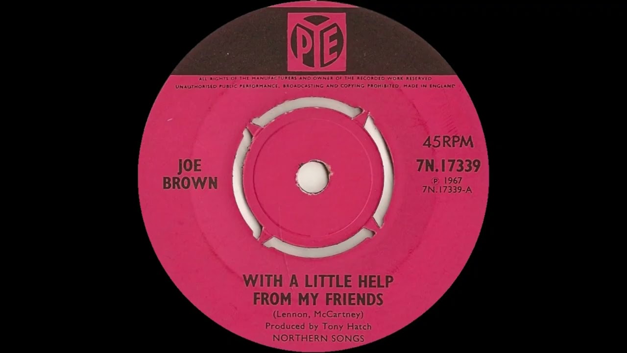 Joe Brown - With A Little Help From My Friends - YouTube