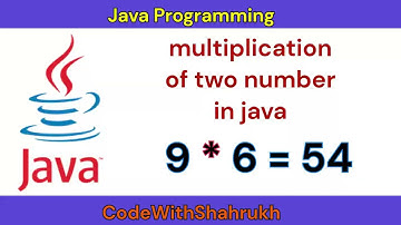multiplication of two number in java.#java