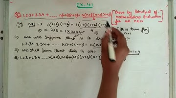 Chapter 4 Ex 4.1 q4 Principle Of Mathematical Induction Class 11 (NCERT MATHS)