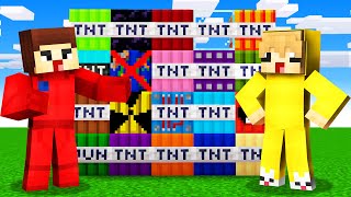 Minecraft: MORE TNT MOD (35 TNT EXPLOSIVES BATTLE) - Mod Showcase
