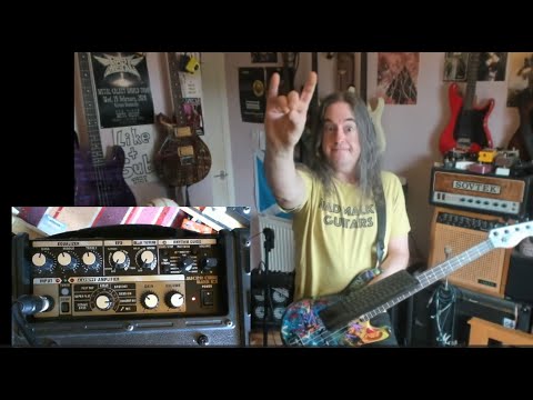Roland micro cube bass rx demo - YouTube