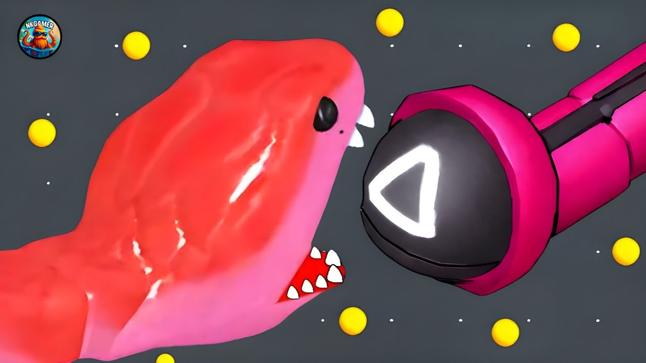 Final Boss Fight in Snake Clash – Battle Against the Strongest Snake! ⚡🐍 #482