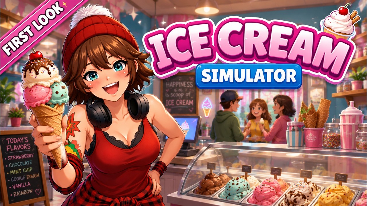 Ice Cream Simulator | I Somehow Lost Money Selling Ice Cream 🍦💸