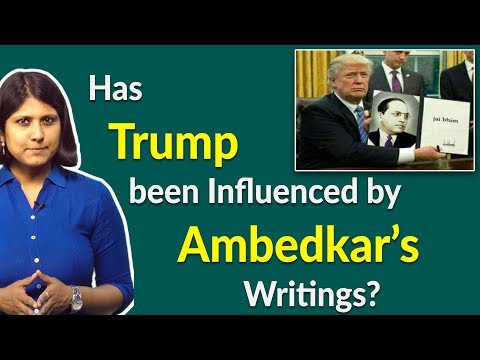 Has US President Donald Trump been Influenced by Ambedkar's writings? || Factly