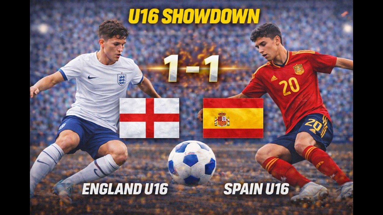 U16 England - U16 Spain England U17 Development Tournament Turkey