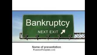Bankrupt PowerPoint Template by PoweredTemplate.com